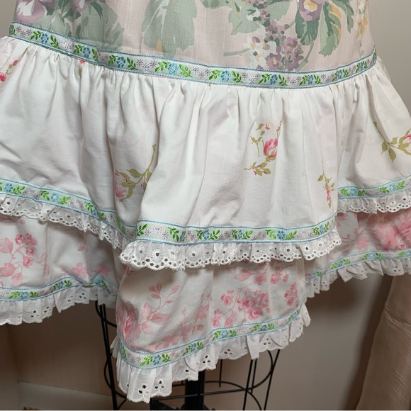 HANDMADE Rose Mini Ruffle Skirt - Picture 5 of 8